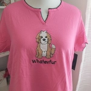 Cute shirt with dog